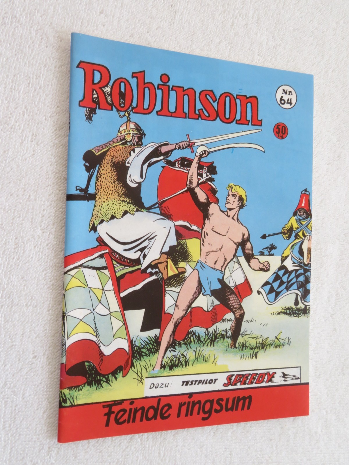 Hethke Editore / Roman Boutique - Robinson con pilota collaudatore Speedy n. 64 ottimo