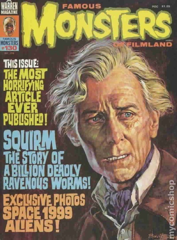 Famous Monsters of Filmland Magazine #130 VG/FN 5.0 1976 Immagine Stock