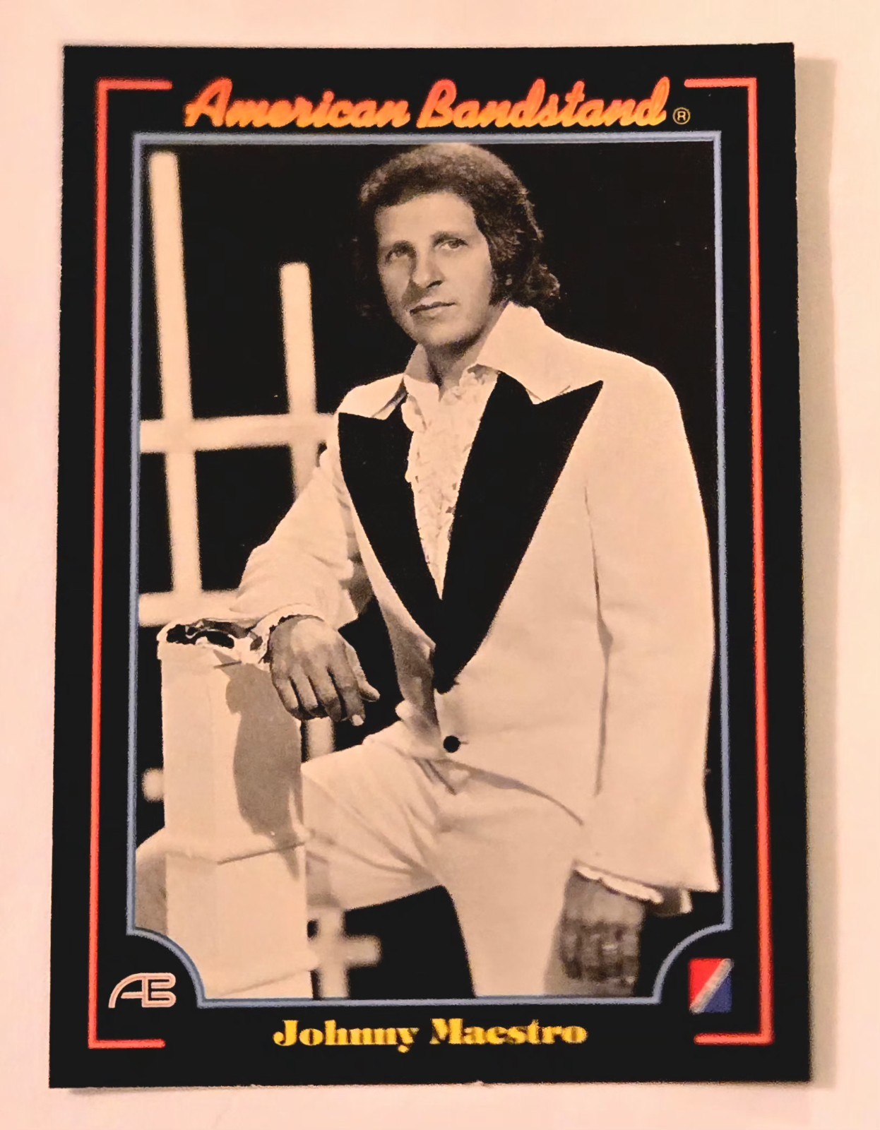 1993 American Bandstand Johnny Maestro #74 Collect-A-Card Sedici Candele