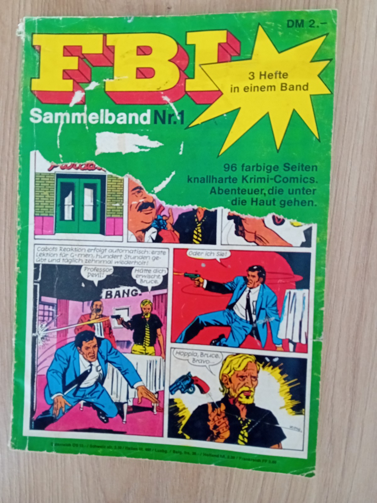 Raccolta FBI n.1 / 1969 - 3 fascicoli in un volume