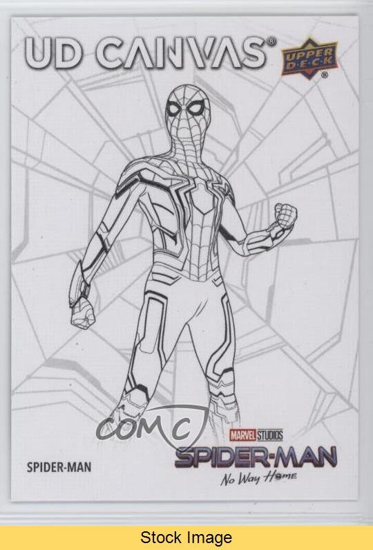 2023 Marvel Studios' No Way Home UD Canvas Spider-Man #C-39 schizzo LEGGI 1ai1