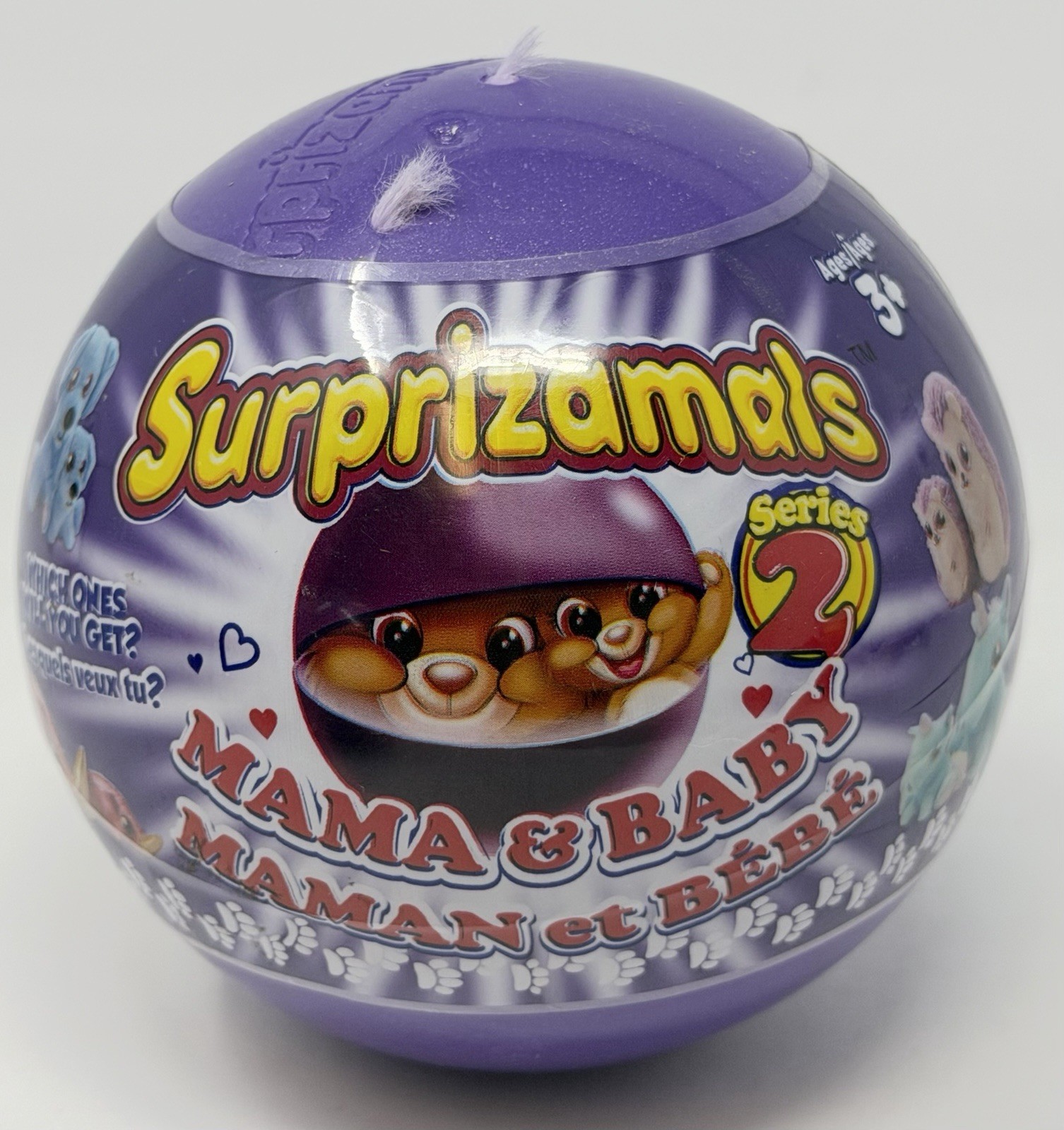 Surprizamals Mama & Baby Blind Balls Series 2 Each Includes 2 Plush New