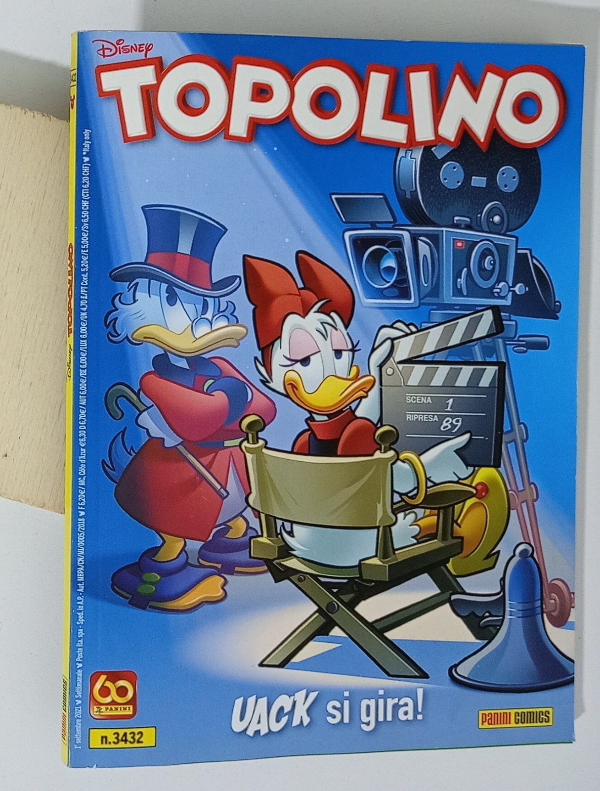 I157931 TOPOLINO Libretto n. 3432 - Panini 2021