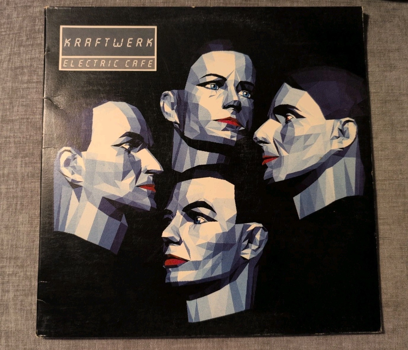 KRAFTWERK - ELECTRIC CAFE - WB 25525 - VINYL LP 1986