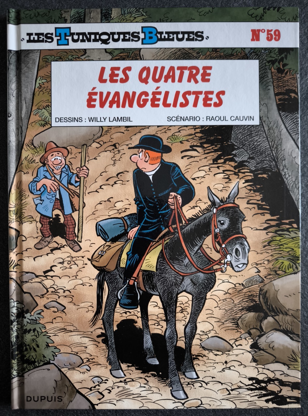 BD Les tuniques bleues - 59 - Les quatre évangélistes - EO 2015