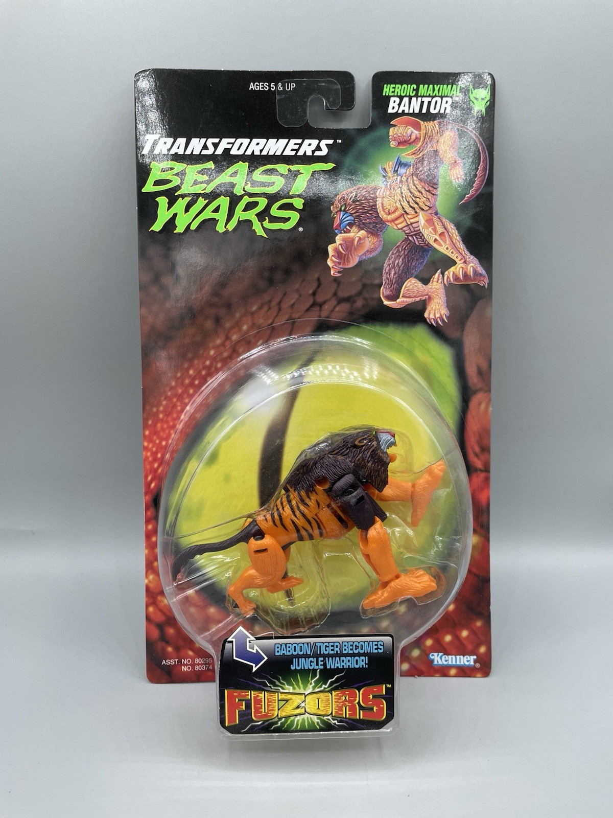 Hasbro Transformers Beast Wars Fuzors Maximal Bantor nuovo