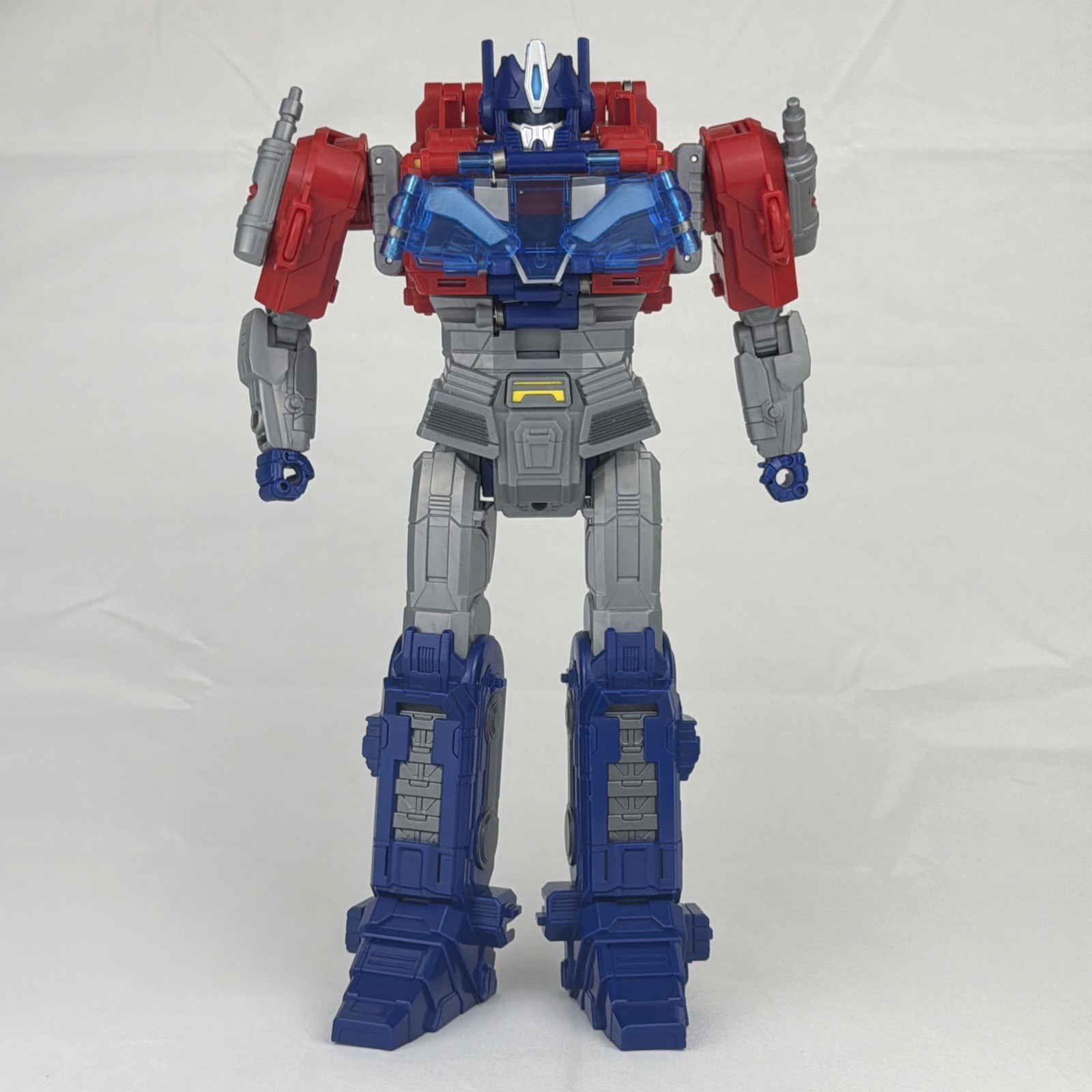 Transformers Optimus Prime Robot Action Figure Rosso Blu Grigio Giocattolo Hasbro