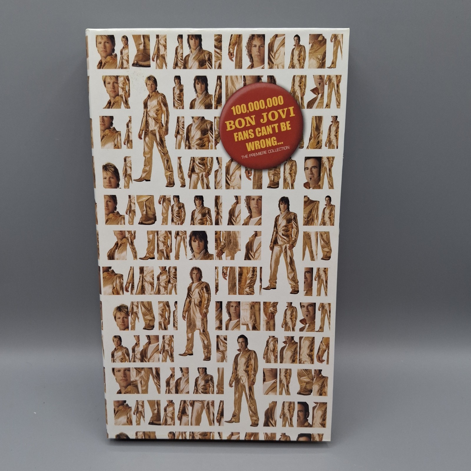 100,000,000 Bon Jovi Fans Can't Be Wrong The Premiere Collection 4 CD Set w/ DVD