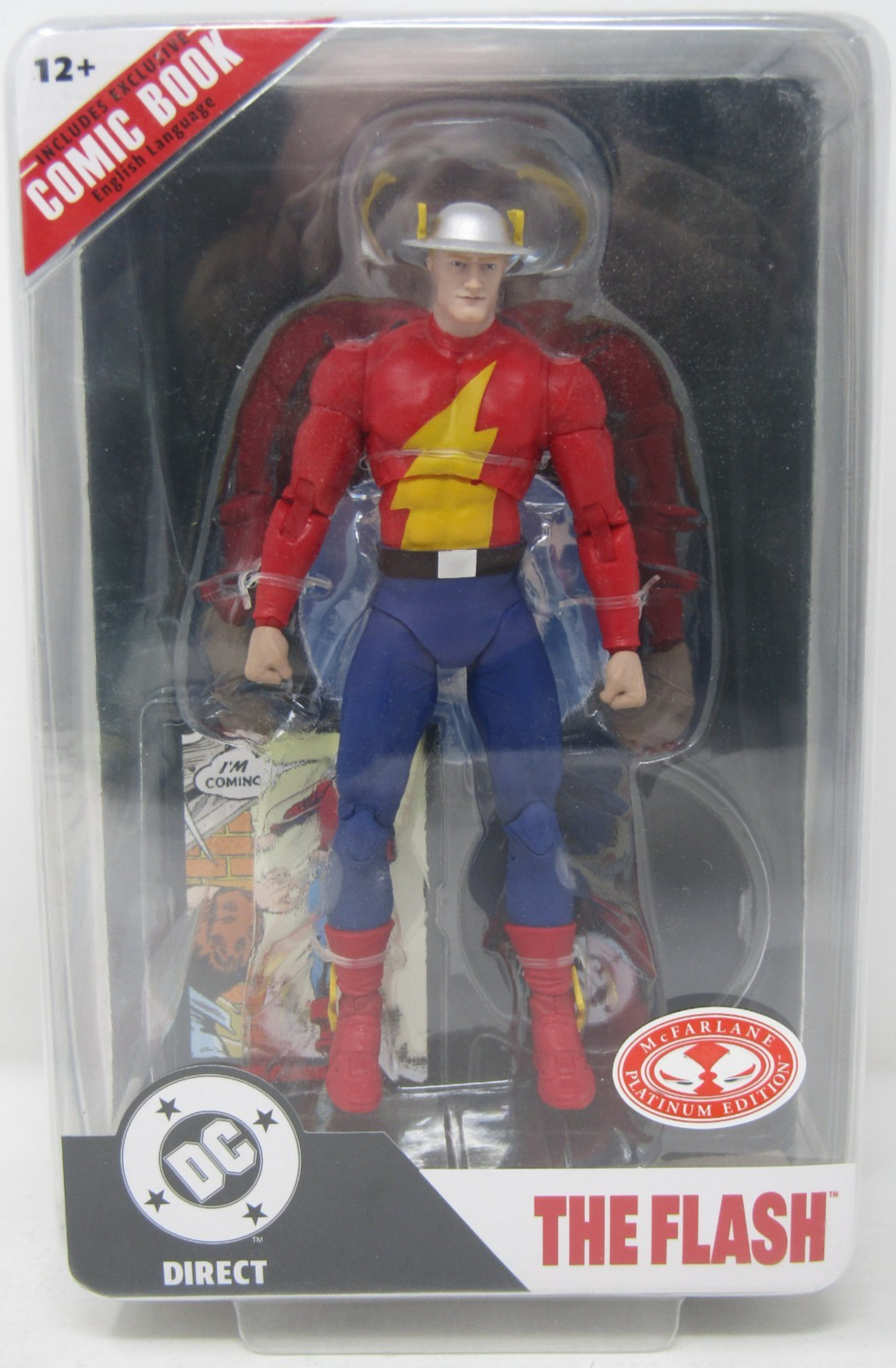 McFarlane Toys DC Direct The Flash Jay Garrick Platinum Edition Action Figure