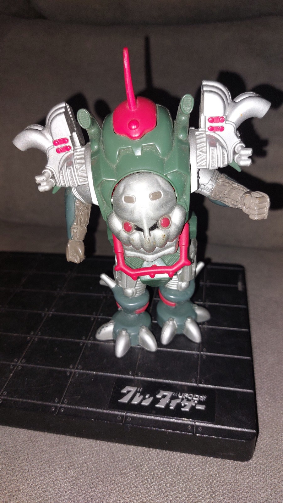 Statuetta vintage 1996 Bandai Power Rangers meccanico mostro popy wars gadget