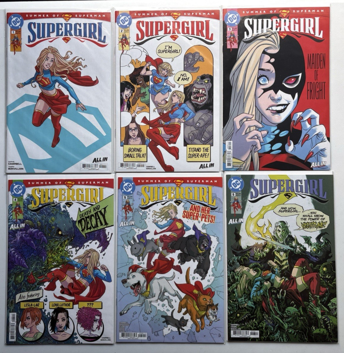 Supergirl # 1 2 3 4 5 6 / DC Comics 2025 / 1° 6 numeri