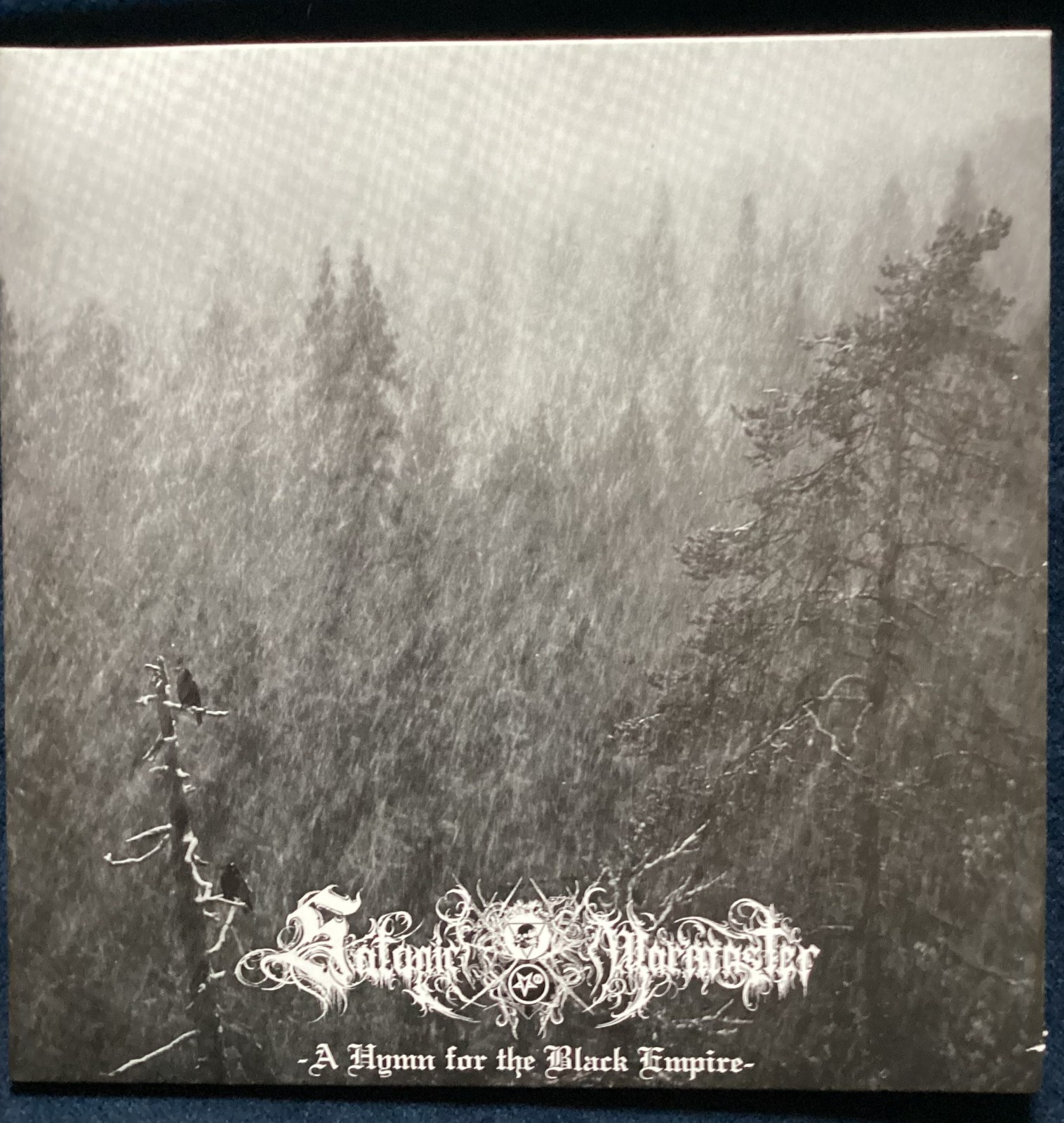 Satanic Warmaster Hymn For The Black Empire 7" Red Vinyl Box Set 25 Only