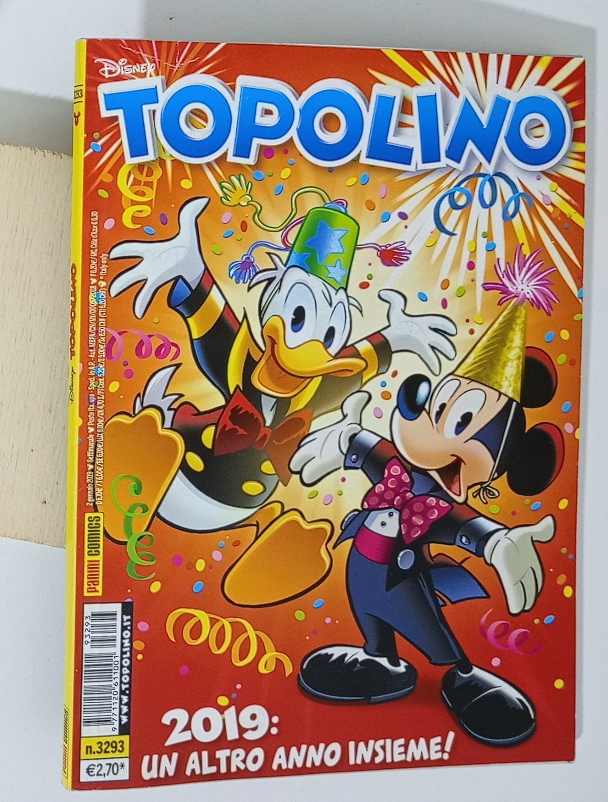 I153924 TOPOLINO Libretto n. 3293 - Panini 2019
