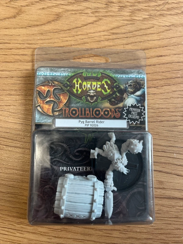 Privateer Press Hordes Trollbloods Pig Barrel Rider PIP 92026 A3