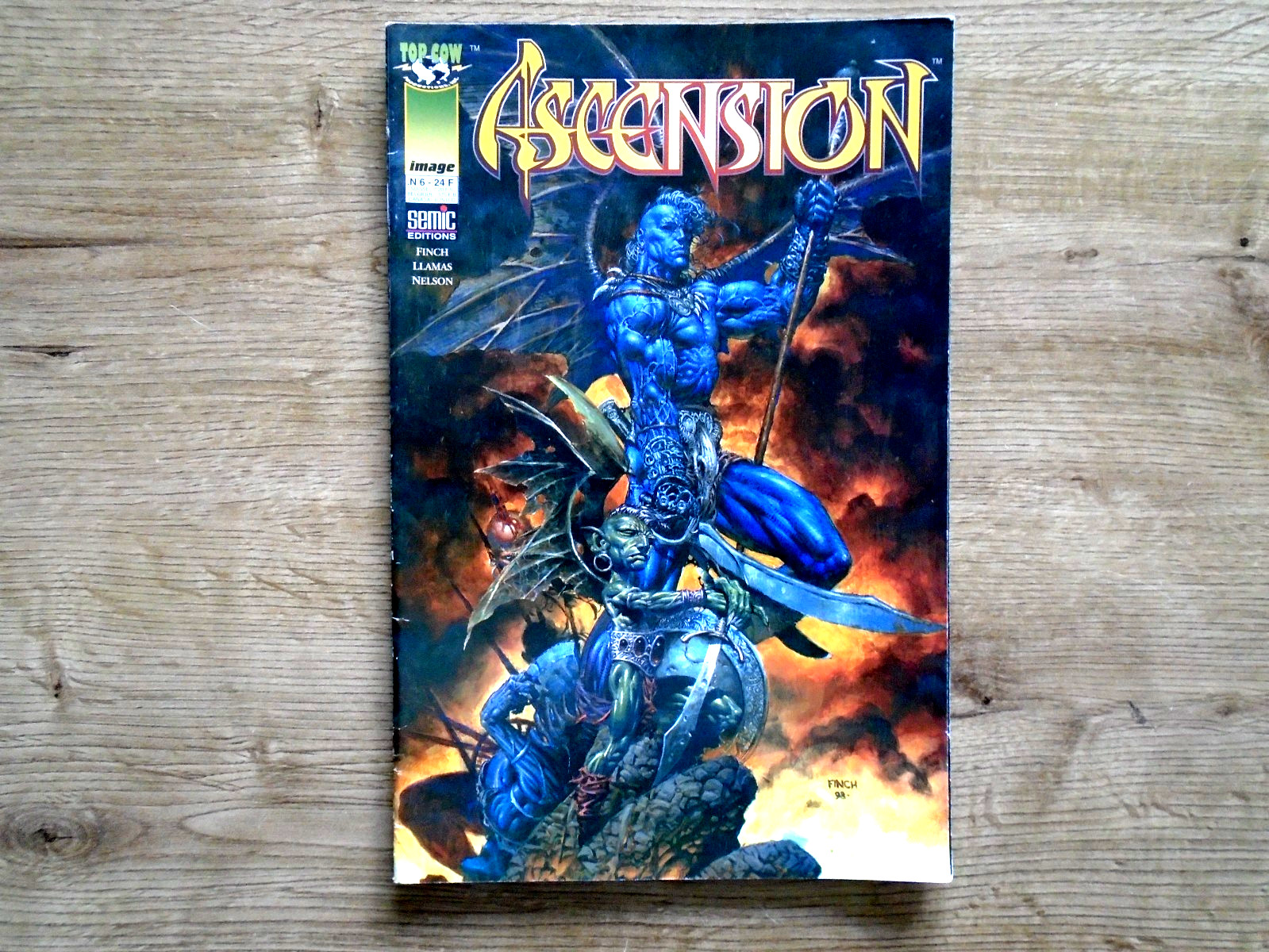 BD COMICS / ASCENSION N° 6  / 1998 / TBE