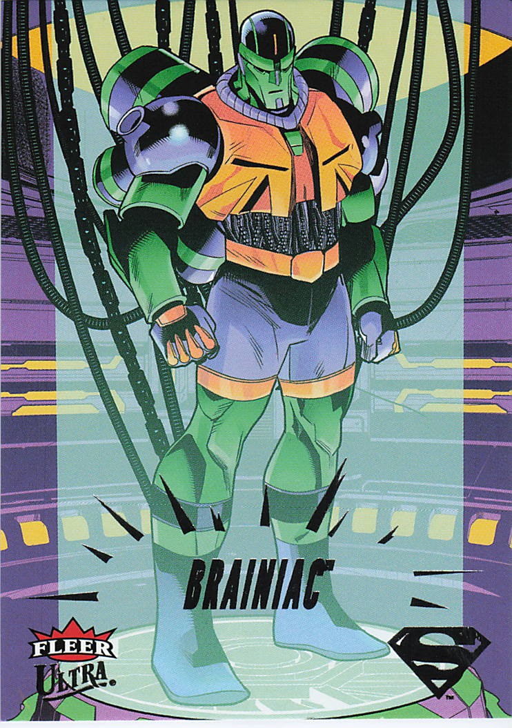 2026 2025 Fleer Ultra Superman #54 Brainiac