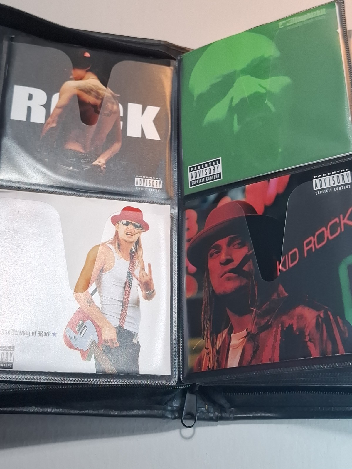 Mixed Rap Hip Hop R&B Music CDs in Binder Pre-Owned Collection Assorted