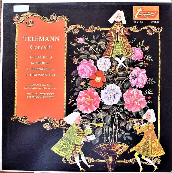 Georg Philipp Telemann, Camillo Wanausek / Theodora Schulze, Wiener Symphoniker