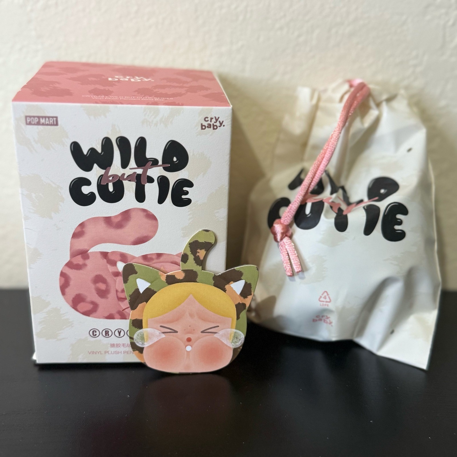 Pop Mart Cry Baby Wild But Cutie Vinyl Plush - CAMO CUTIE