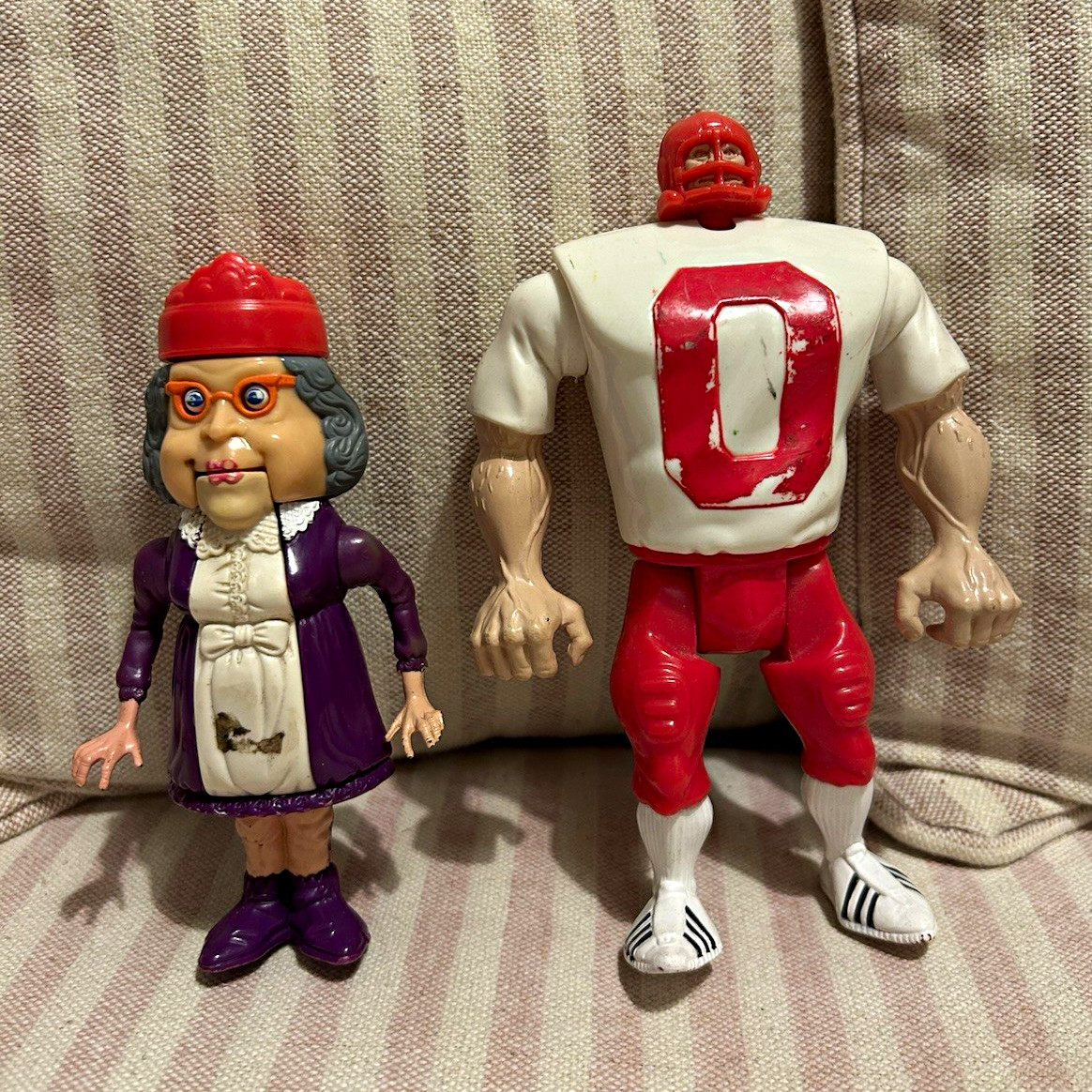 Vintage ghostbusters action figures mixed lot plastic toy figures 1988