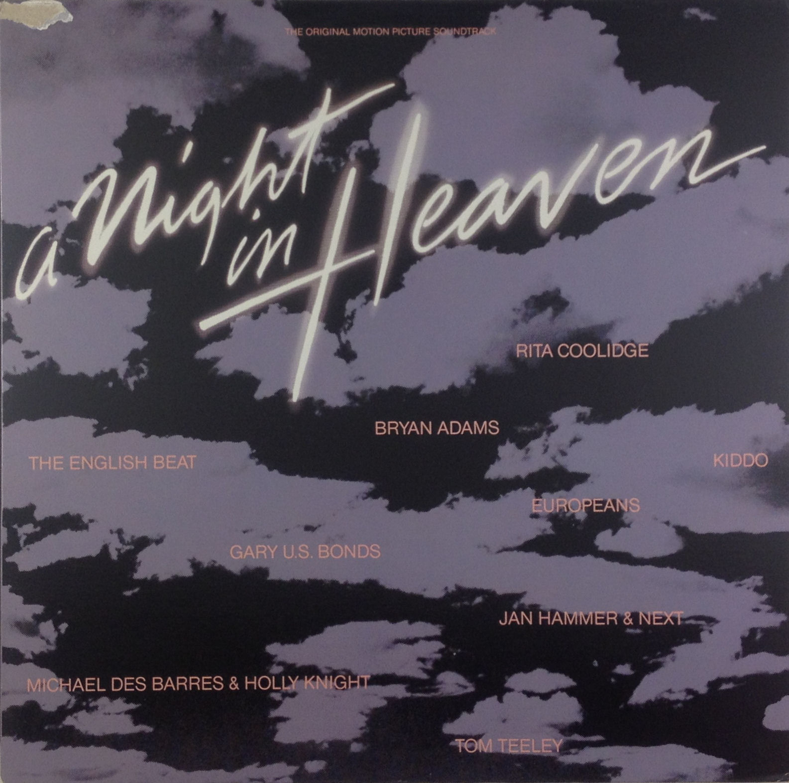 12 " LP - Various - A Night IN Heaven - Soundtrack - k2733 - Washed & Cleaned