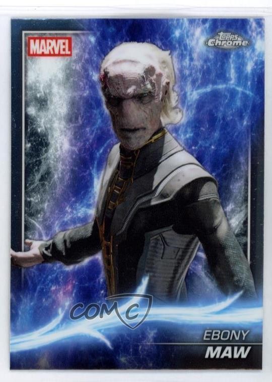 2025 Topps Chrome Marvel Studios Ebony Maw #88 0us8