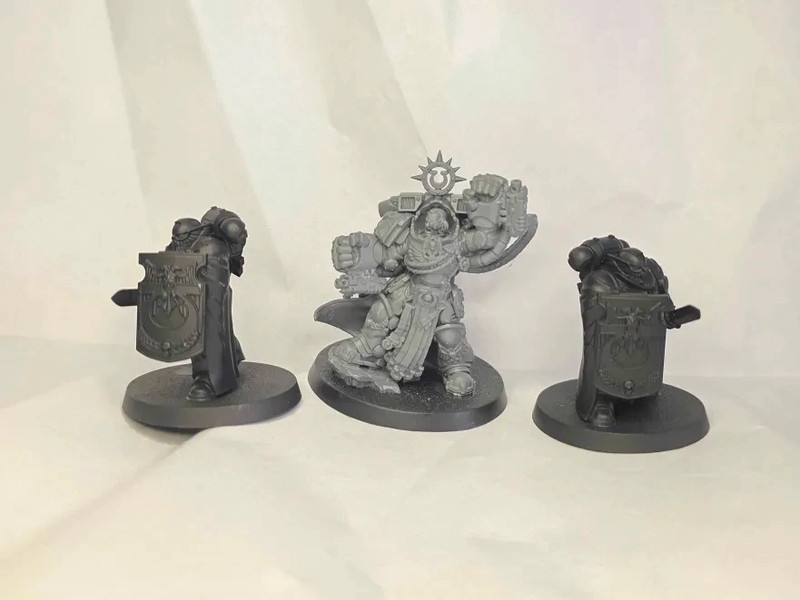 marneus calgar gravis + garde vitrix ultramarine warhammer 40k
