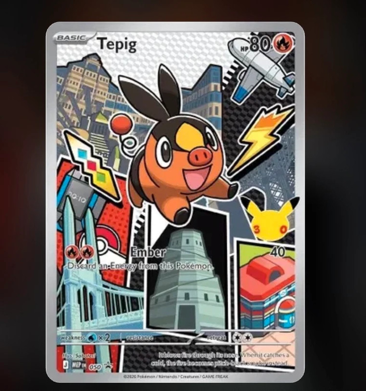 Tepig carta pokemon