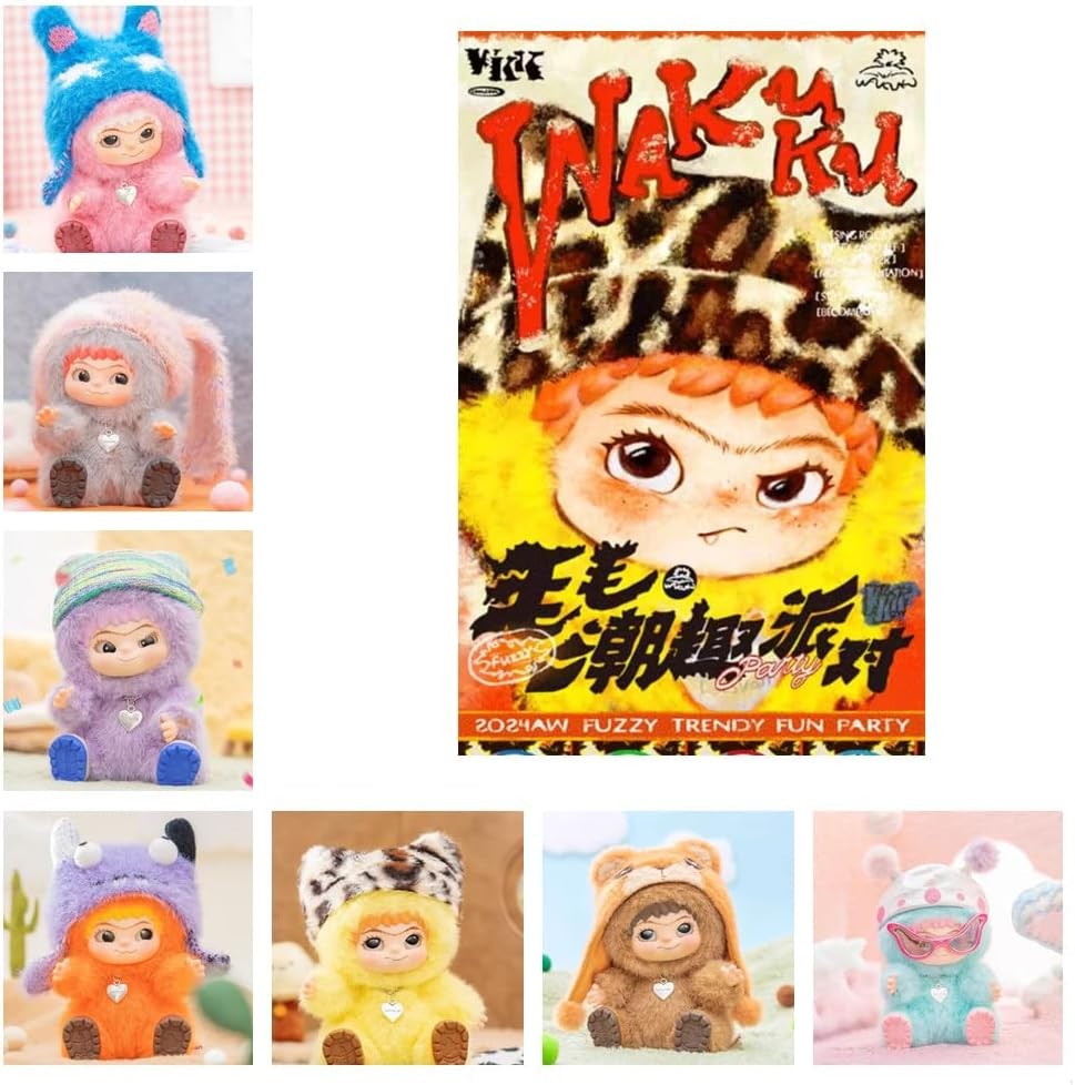 Scatola cieca originale Wakuku Fuzzy Trendy serie Fun Party