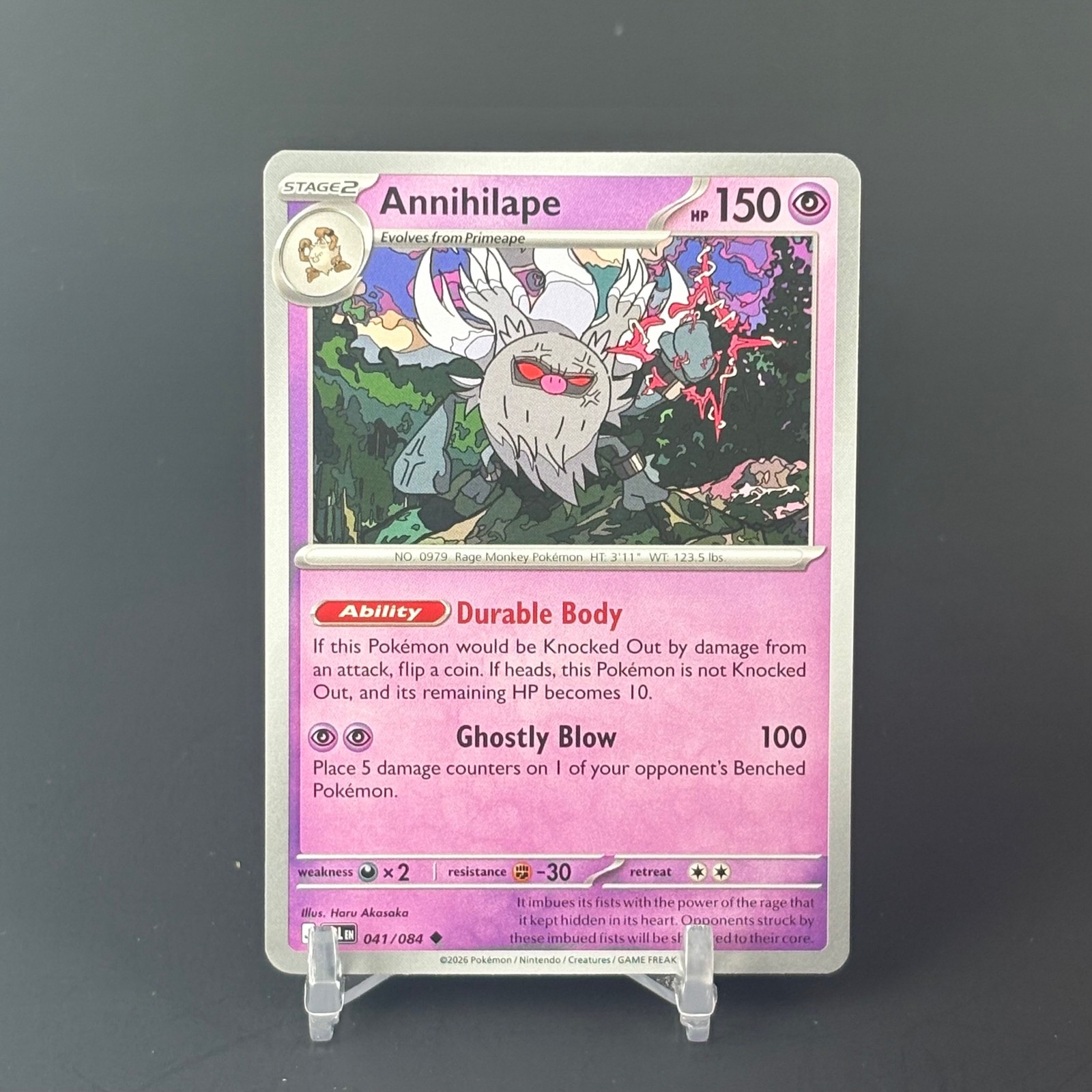 ME05: Pitch Black #041/084 Annihilape