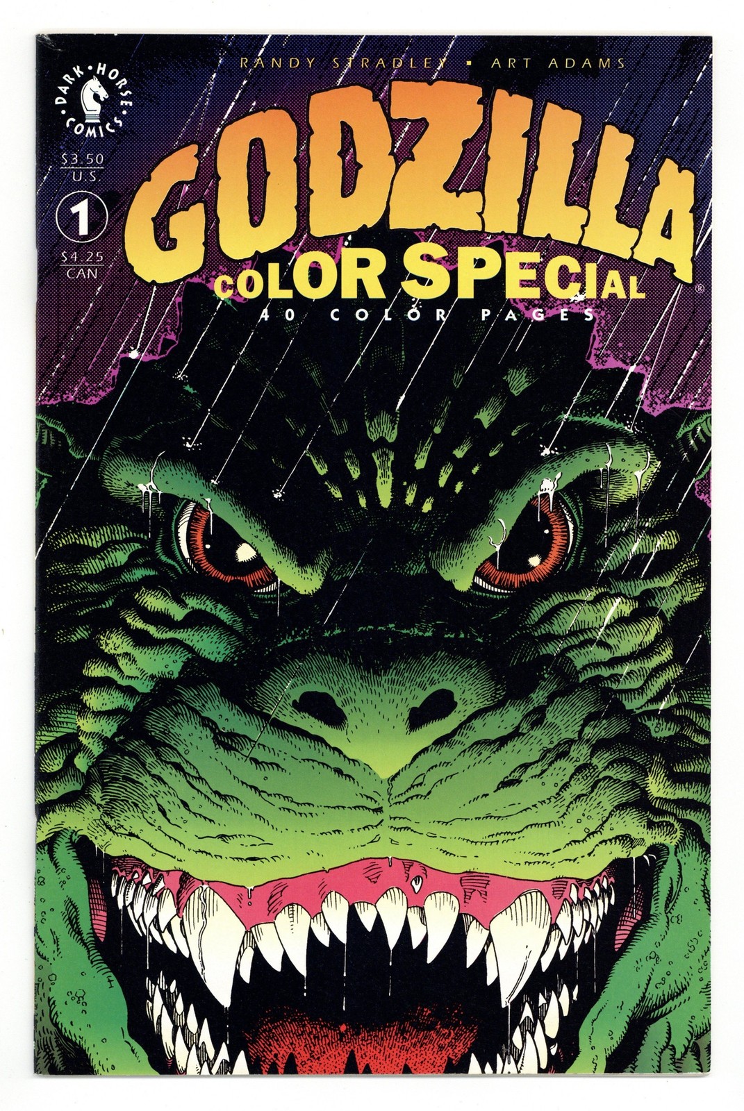 Godzilla Color Special #1 VF 8.0 1992