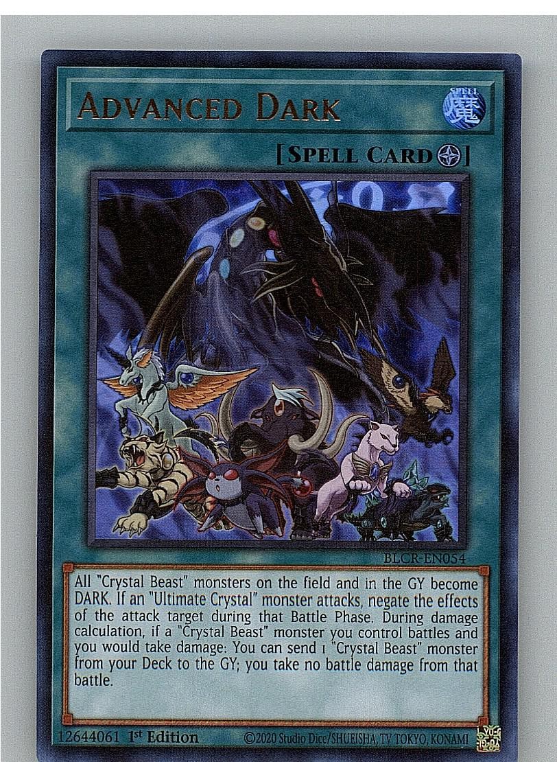 Advanced Dark BLCR-EN054 Yu-Gi-Oh 1° Edizione LP