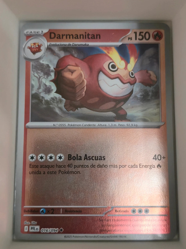 Carta Reversa Darmanitan