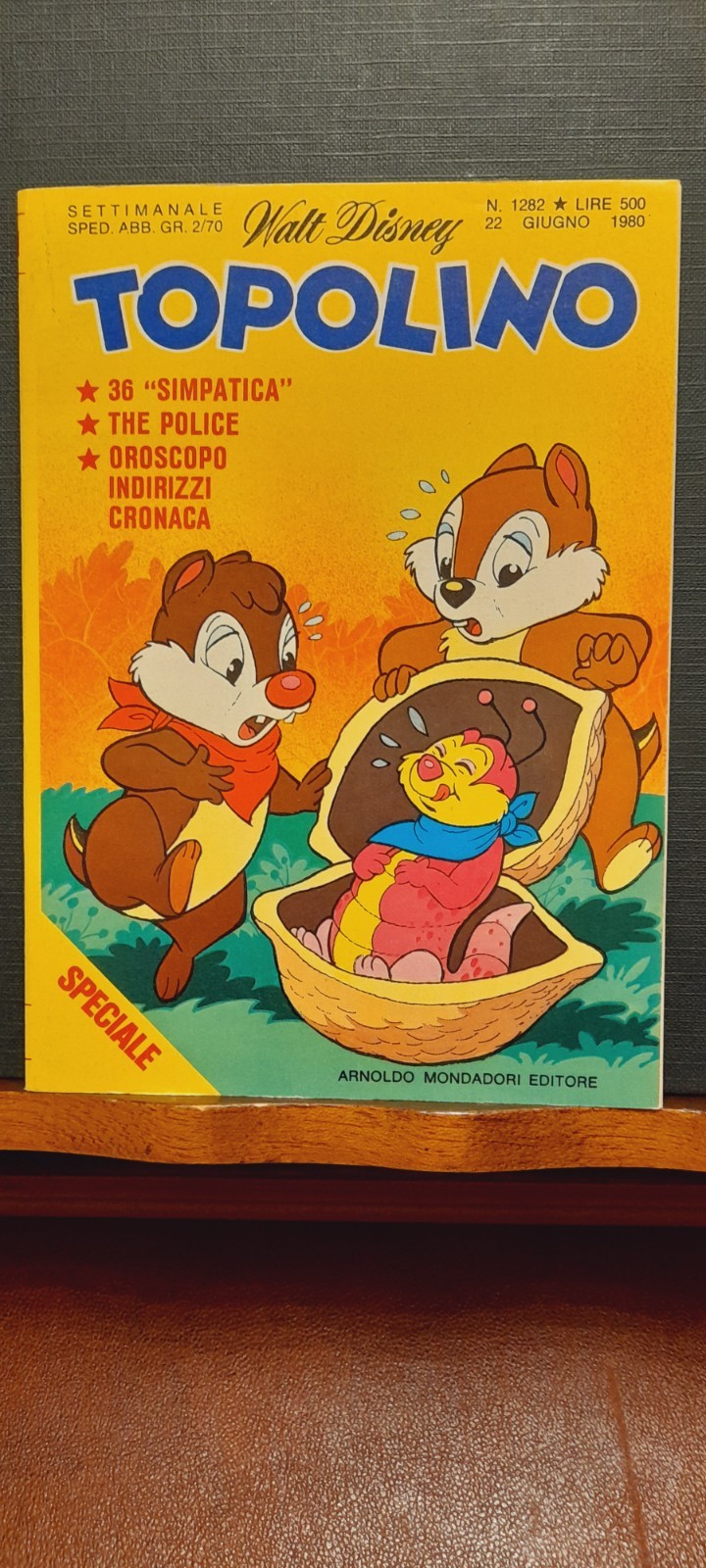 TOPOLINO LIBRETTO 1282 del 22-6-1980 - EDICOLA