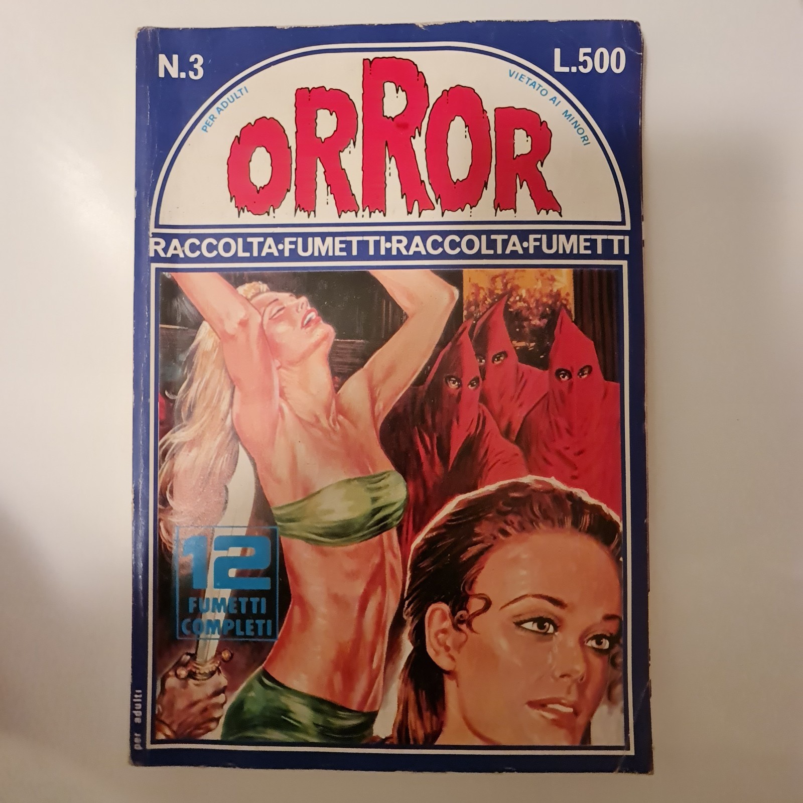 RACCOLTA ORROR n. 3 - Edifumetto (1978) Fumetti n. 5 e 6