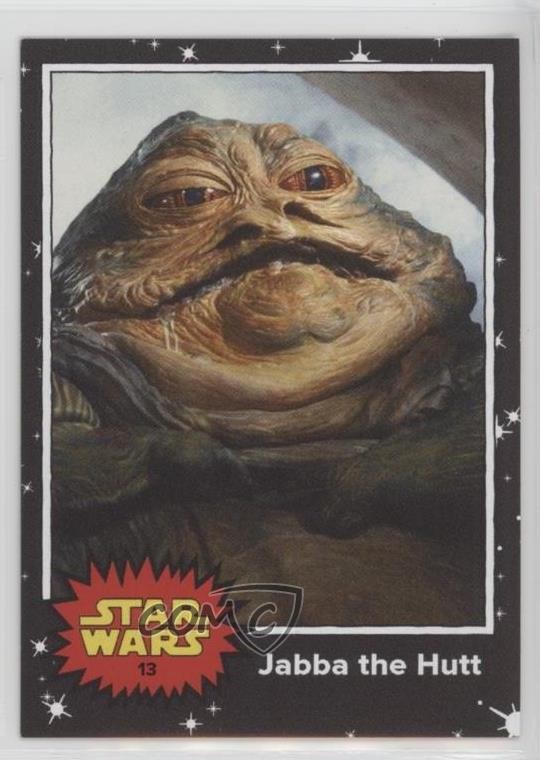 2017 Topps Star Wars 4 maggio Topps Online esclusiva Jabba The Hutt #13 7k6