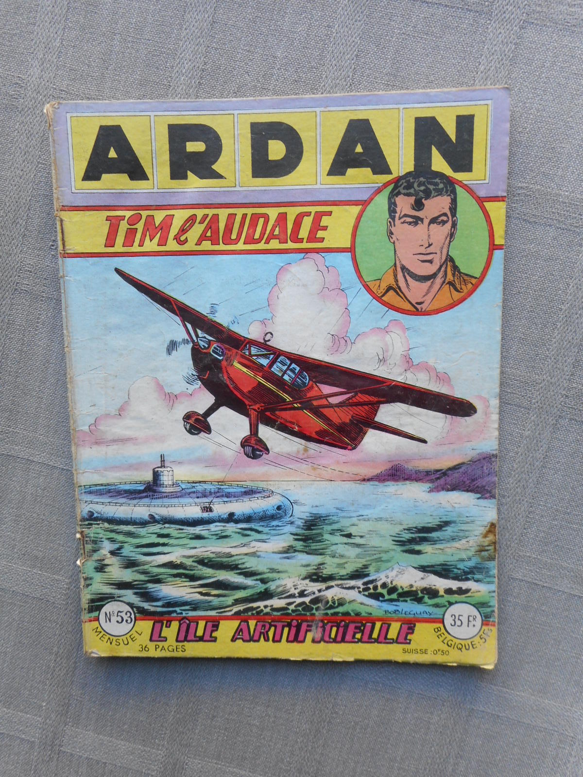 Artima Ardan Tim L'Audace 1ª Serie N° 53 1956 In Buone Condizioni