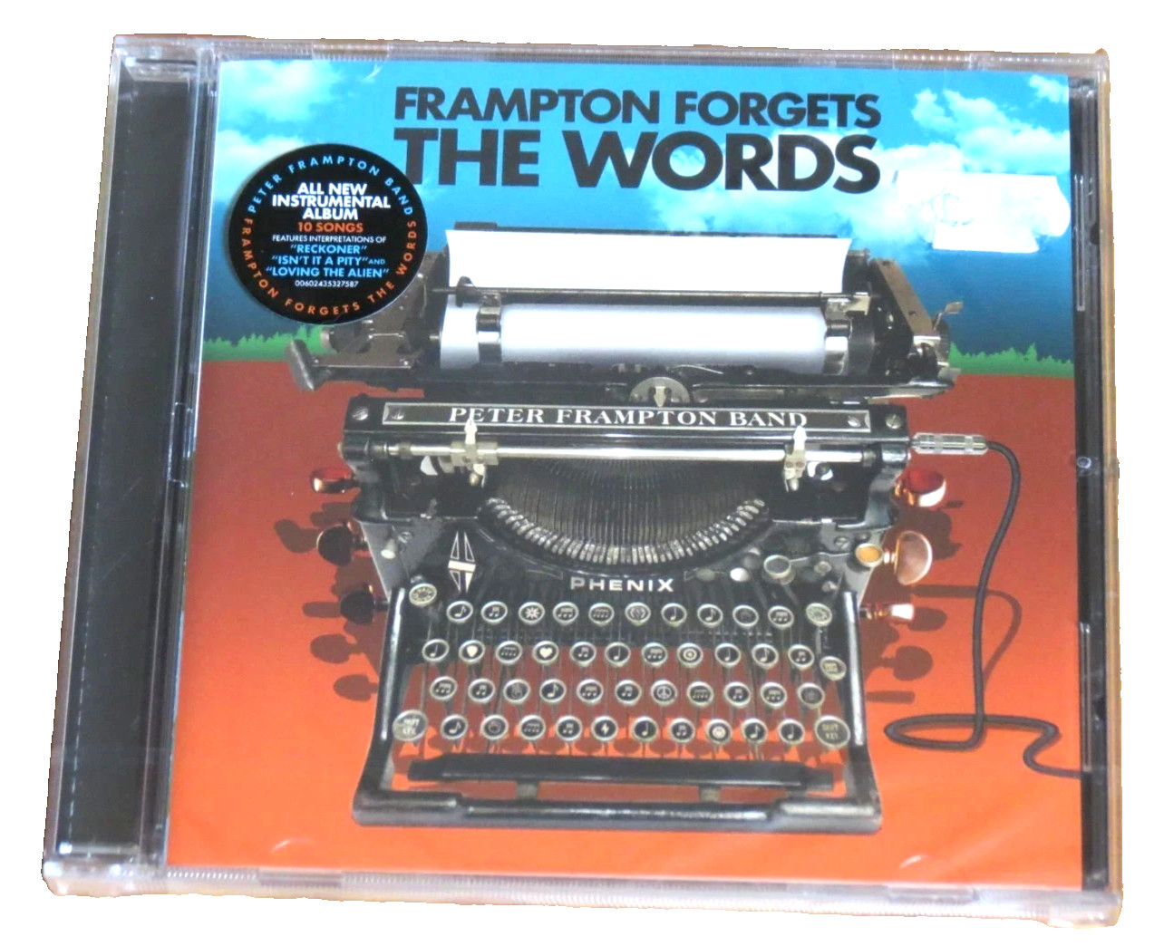 PETER FRAMPTON Peter Frampton Forgets The Words *SEALED* CD w/ Hype Sticker