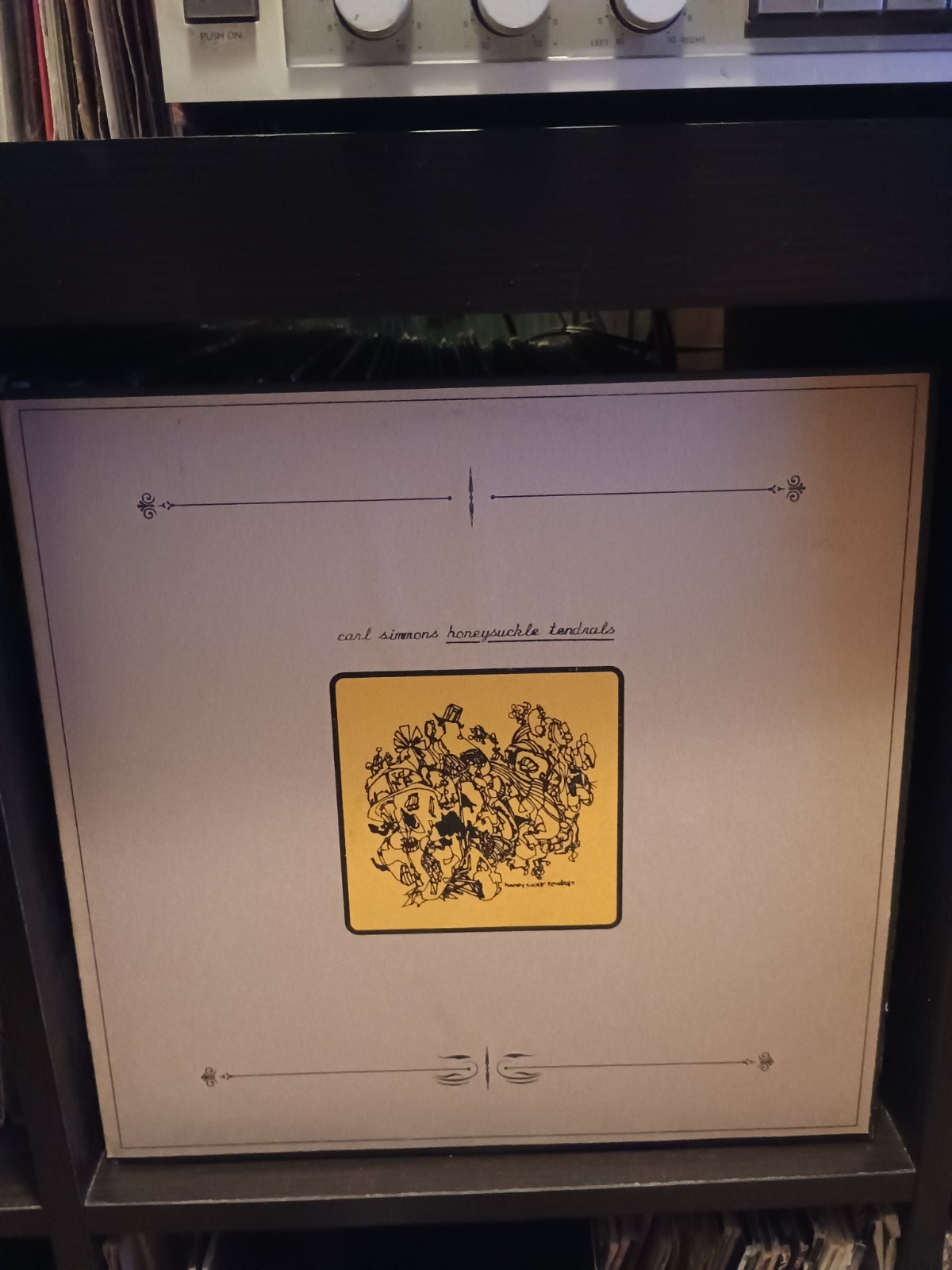Carl Simmons – Honeysuckle Tendrals Vinyl Folk VG+
