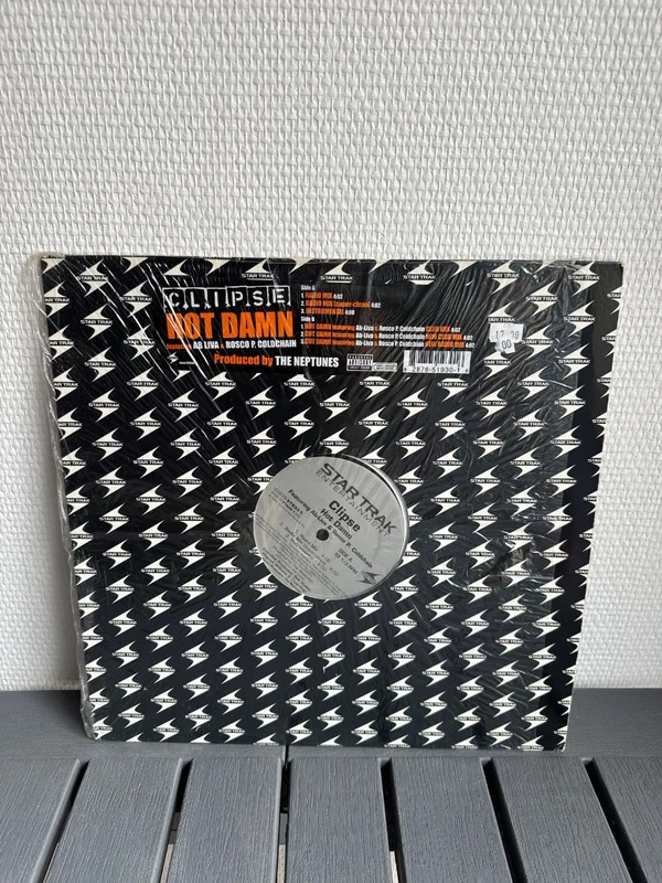 Vinyle Maxi 33T Clipse Hot Damn Star Trak Entertainment Rap Us