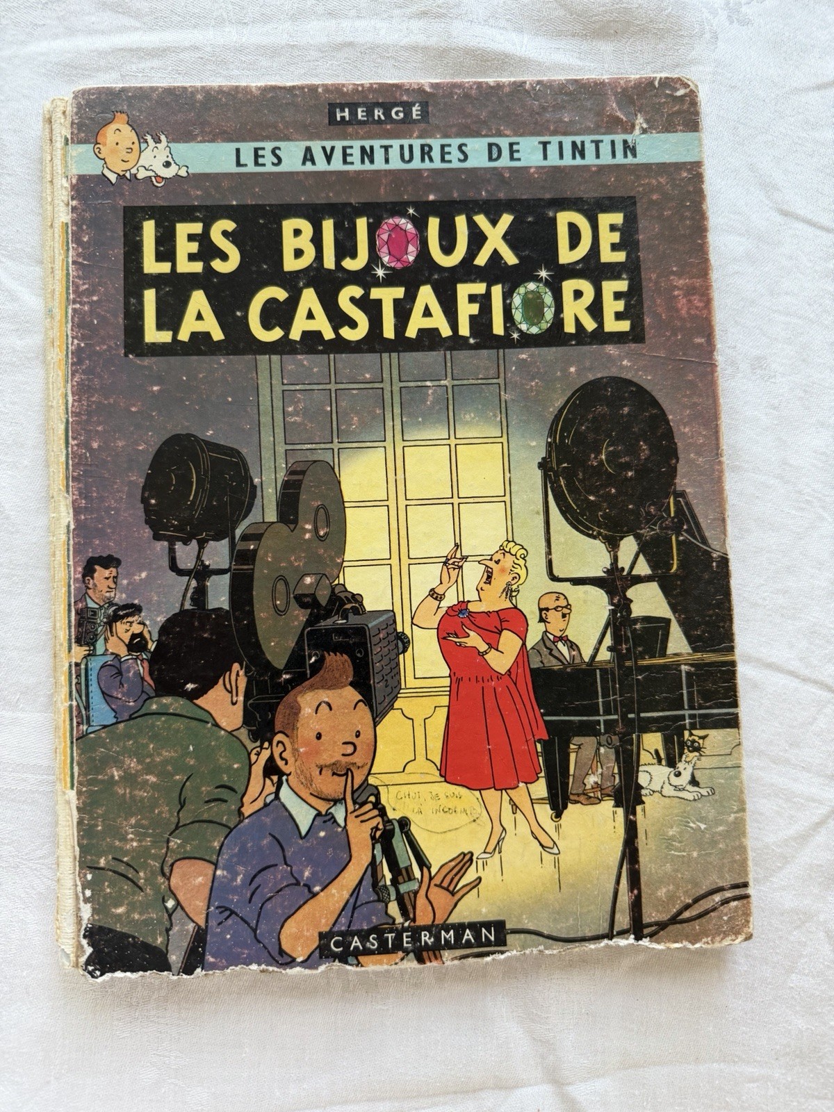 TINTIN: Les Bijoux de la Castafiore - EO Belge 1963 - B34 Edizione Originale