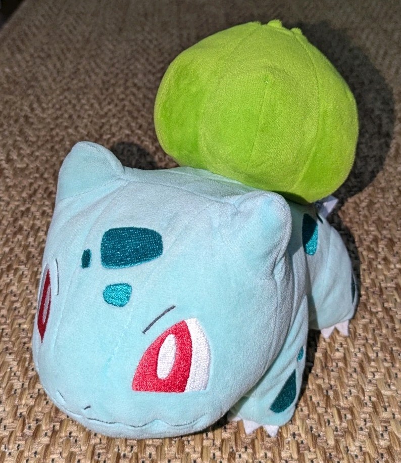 WCT Pokémon Bulbasaur Plush Official Licensed Merchandise Nintendo Wicked Cool 