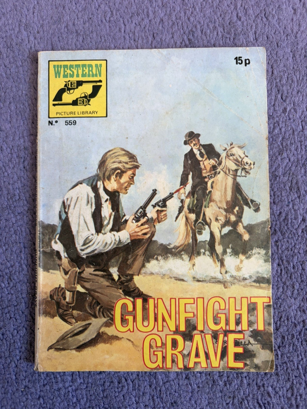 Western Picture Library Comic No. 559 Gunfight Grave
