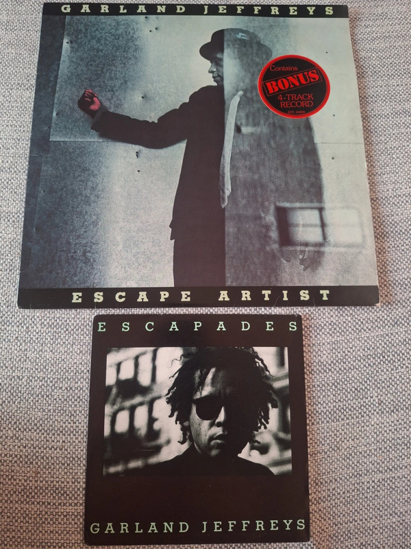 Garland Jeffreys - Escape Artist LP, Album + 7", EP 2 vinyles