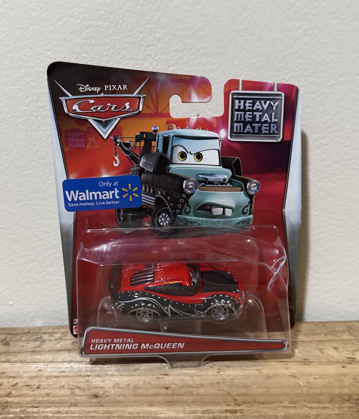 Mattel Disney Pixar Cars Heavy Metal Lightning McQueen Heavy Metal Mater