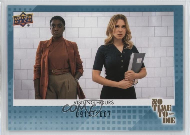 2025 James Bond No Time To Die Teal 007 914/1007 Nomi Dr Madeline Swann #50 0l2