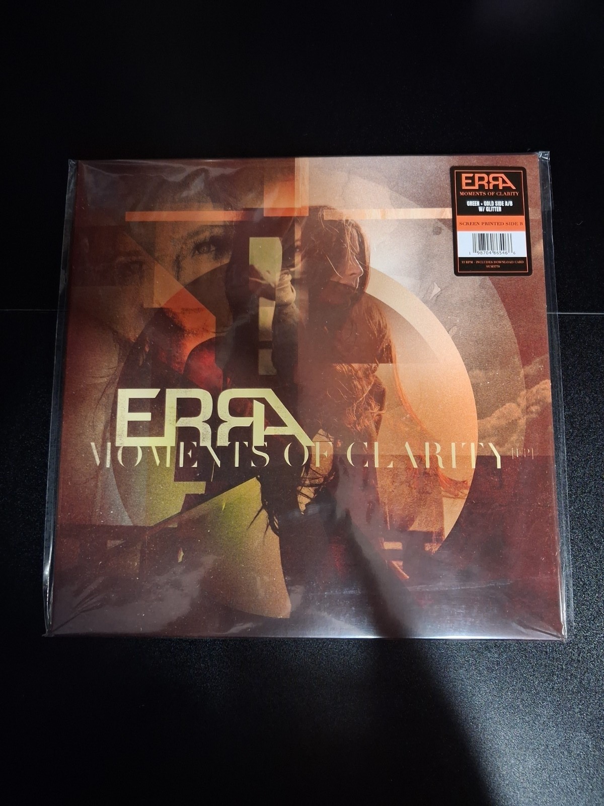ERRA: Moments of Clarity EP green + gold with glitter vinyl */100  sumerian