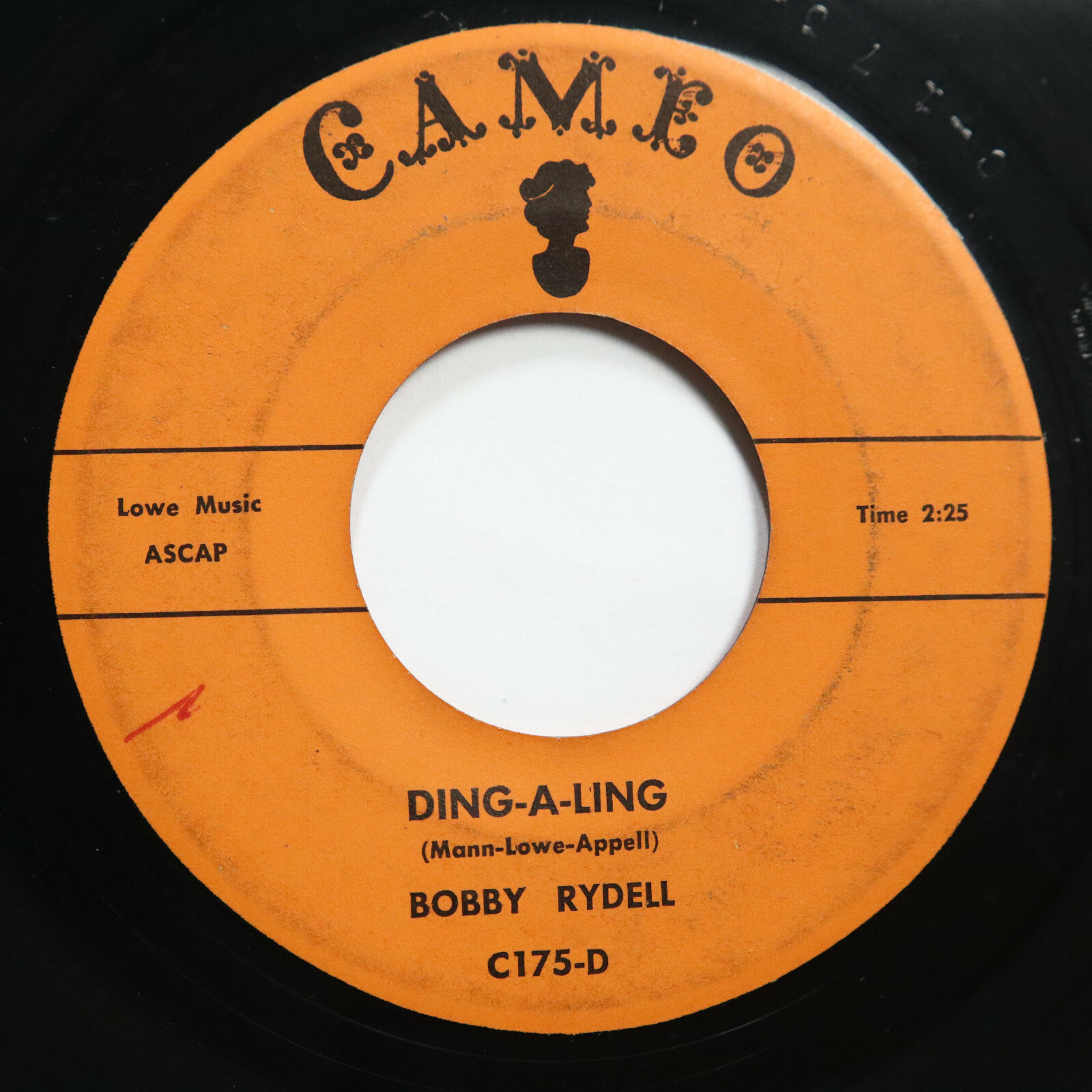 BOBBY RYDELL - DING-A-LING / SWINGIN' SCHOOL - ROCK 45