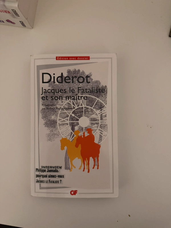 Diderot, Jacques, le fataliste et son maître