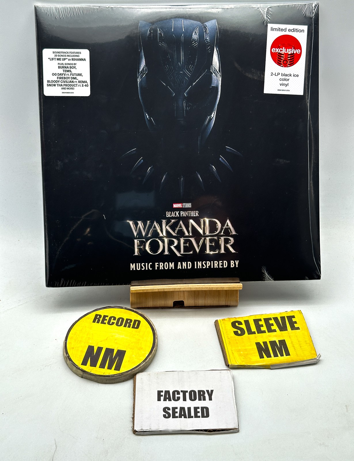 Various- Black Panther: Wakanda Forever... New/Sealed 2023 Black Ice